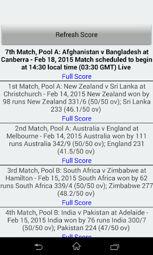 Live Cricket Score IPL