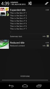 Jelly Bean Notification Test Screenshots 3