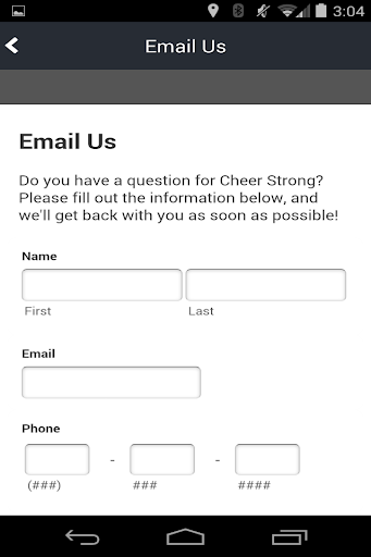 Cheer Strong