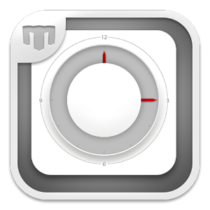 MIStyle White Clock - UCCW.apk 1.0.1