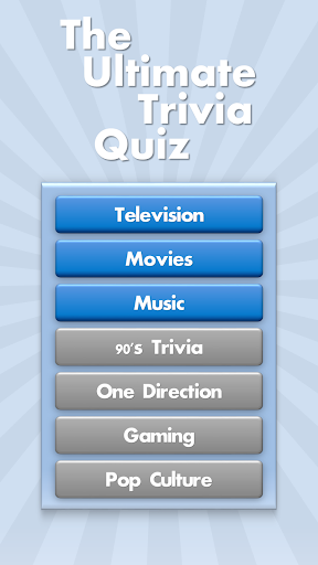 【免費益智App】The Ultimate Trivia Quiz-APP點子