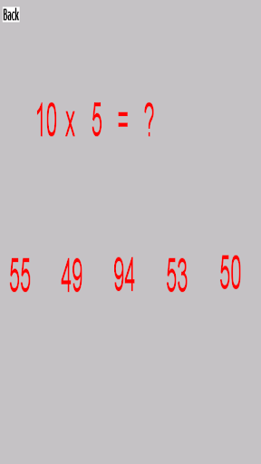 Times Tables Tester