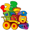 Kids Learn Numbers Train Application icon