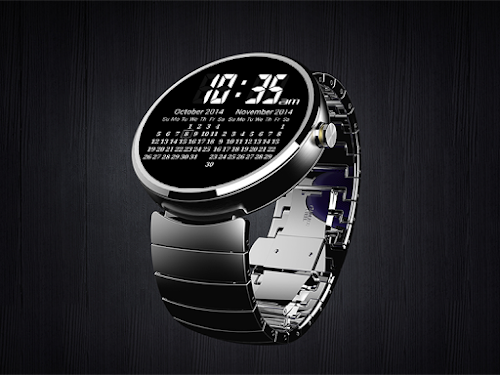 Android application A09 WatchFace for Moto 360 screenshort