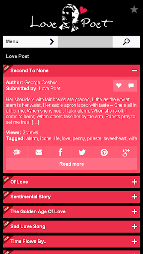 【免費教育App】Love Poet - Quality Love Poems-APP點子