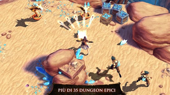 Screenshot dell'applicazione Android Dungeon Hunter 4