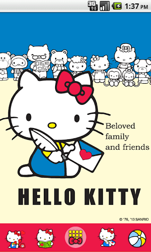 Hello Kitty For Beloved Theme