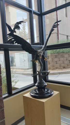 Tmcc Sculpture Of Eagles