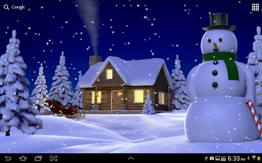 Snowy Live Wallpaper HD