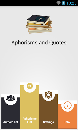 Aphorisms and Quotes