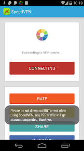 SpeedVPN Free VPN Proxy Screenshot