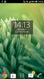 Digital Clock Widget Xperia(圖4)-速報App
