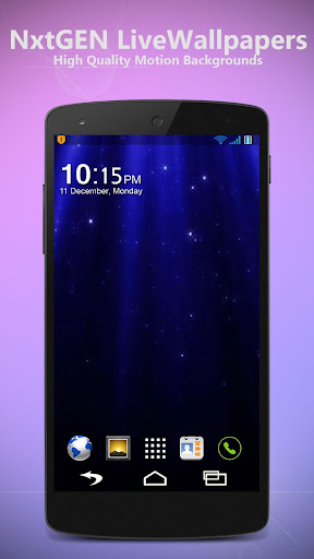 Starry Rays - Live Wallpaper