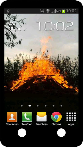 Campfire Live Wallpaper