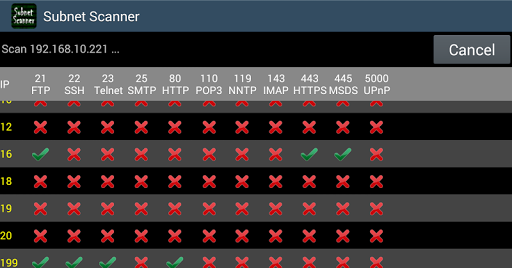 Subnet Scanner