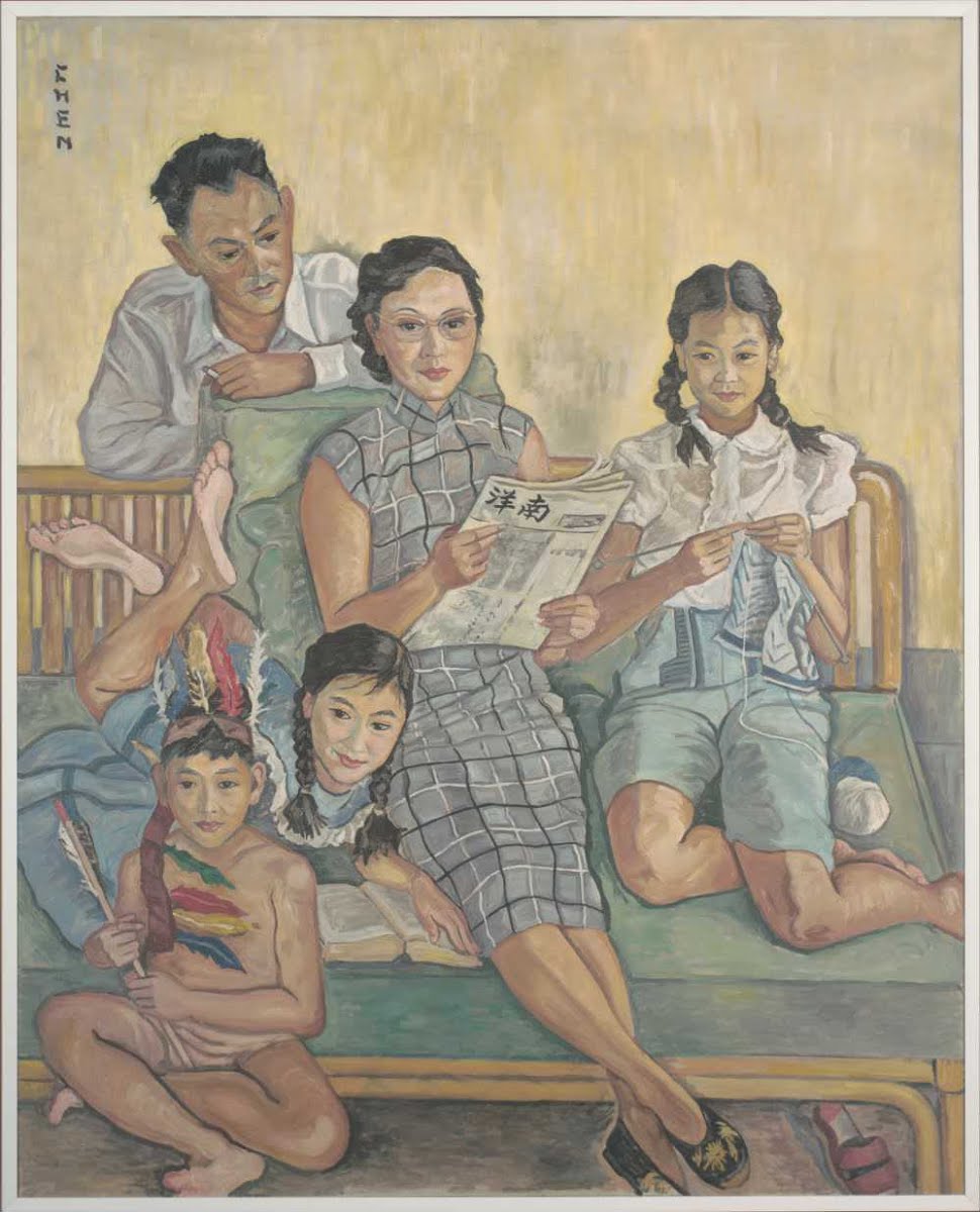 Family Portrait Georgette Chen Google Arts Culture