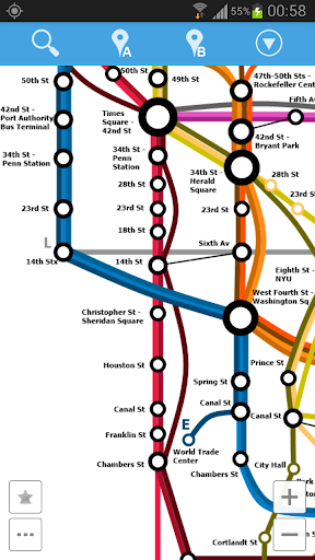 New York Metro Map