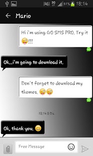 How to get GO SMS - Theme black and white 2.0 mod apk for pc