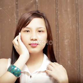 One Sunday by Nathan Basan - People Portraits of Women