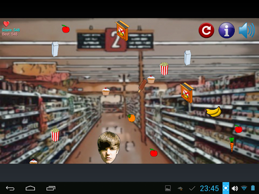 Justin Bieber Grocery Shopping