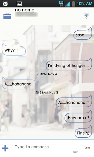 【免費個人化App】chasinam (coffie) GO sms theme-APP點子