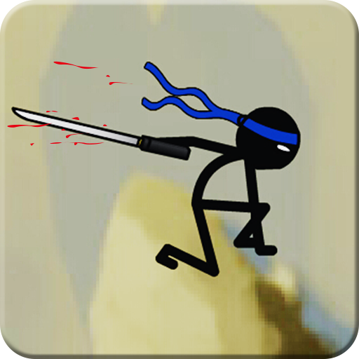 Stickman Click Deathan Ninja APP LOGO.