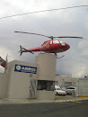 Mexican Folk Helicopter Monument 