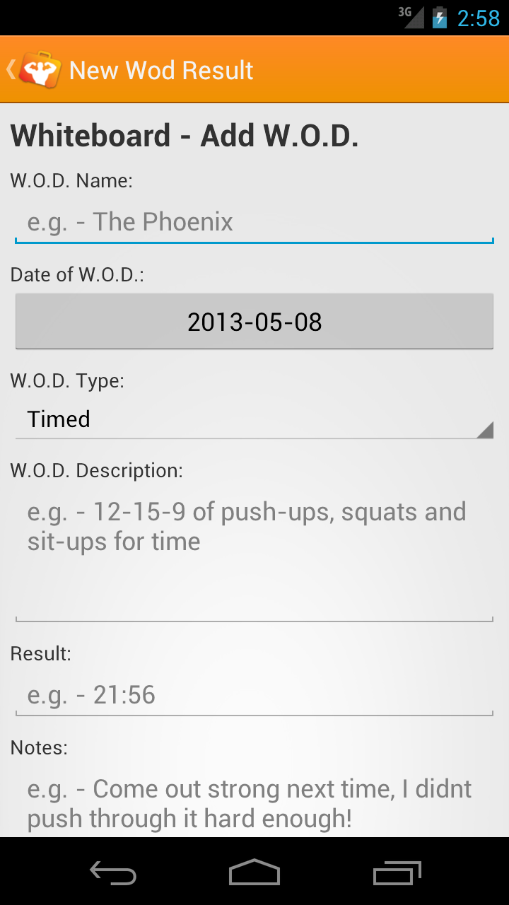 Travel WODs: Travel Workouts Screen 3