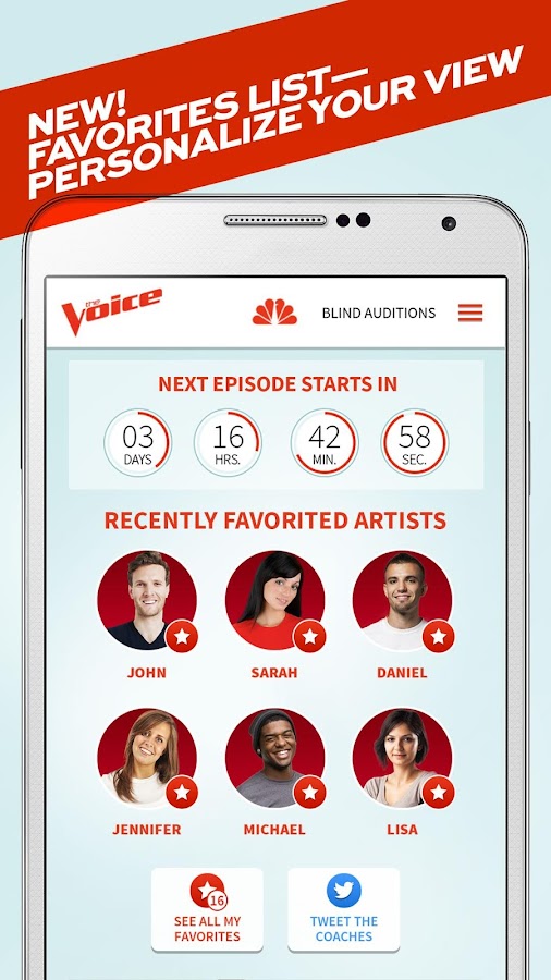 The Voice Official App Android Apps on Google Play