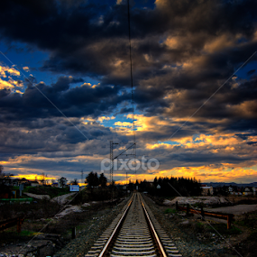 by Dragan Duric - Transportation Railway Tracks