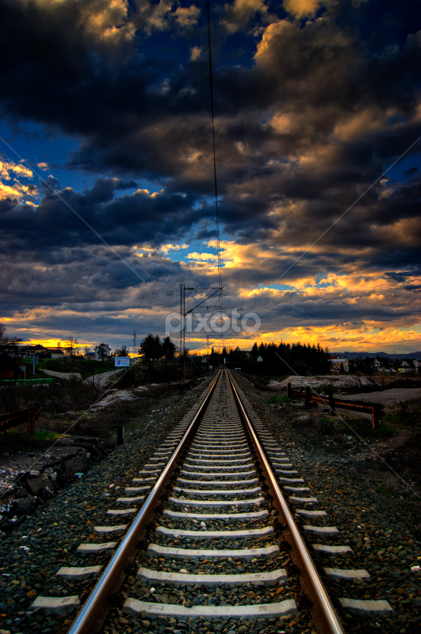 by Dragan Duric - Transportation Railway Tracks