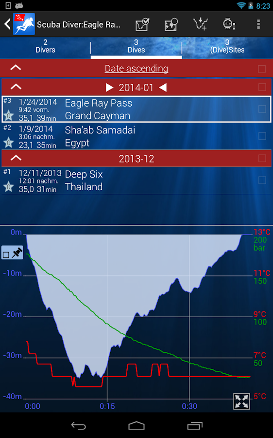 DiveMate (Scuba Dive Log) Android Apps on Google Play