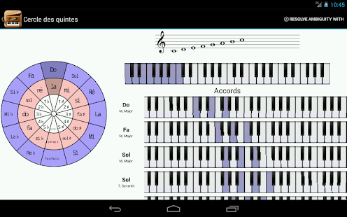 Piano Companion: d'accords - screenshot thumbnail