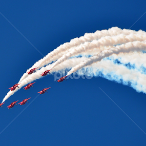 Into The Blue by Darren Merrills - Transportation Airplanes