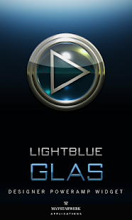 How to download Poweramp Widget Lightblue Glas 2.08-build-208 unlimited apk for laptop