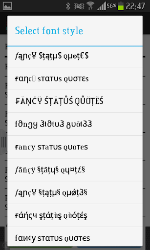 【免費工具App】Fancy Status Quotes-APP點子