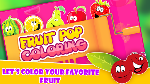Fruit Pop Coloring For Toddler