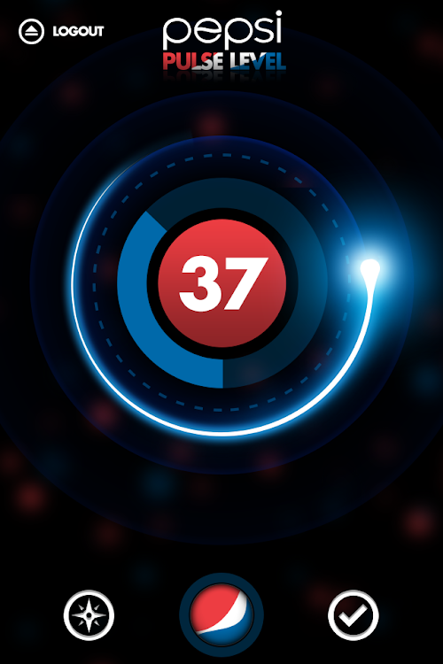 Android application Pepsi Pulse Level screenshort