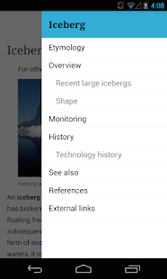 Wikipedia - screenshot thumbnail