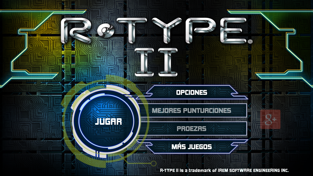 Android application R-TYPE II screenshort
