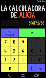 LA CALCULADORA DE ALICIA