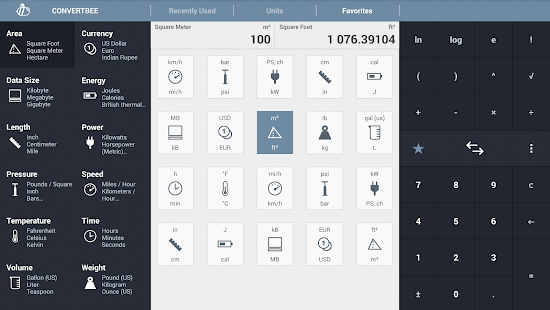 Convertbee - Unit Converter - screenshot thumbnail