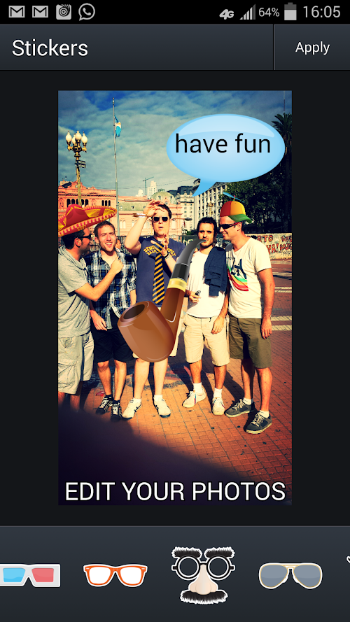 Android application  screenshort