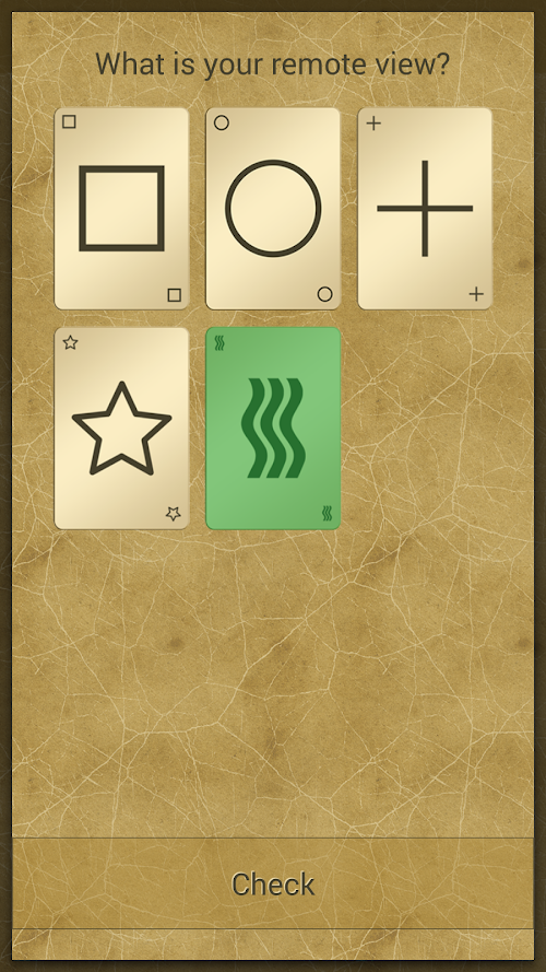 Android application RVCards - Remote Viewing Cards screenshort