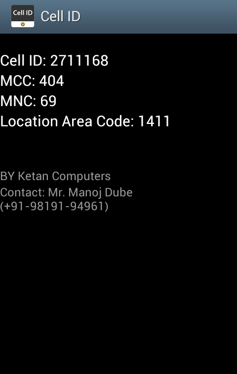 How To Get Correct Cell Id And Location Area Code In Android? – OYHKXS