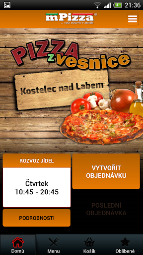 Pizza z vesnice Kostelec