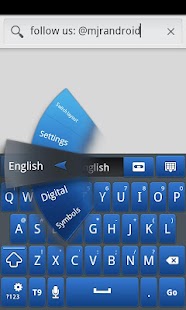 How to download Blue Galaxy GO Keyboard Theme 1.0 unlimited apk for pc
