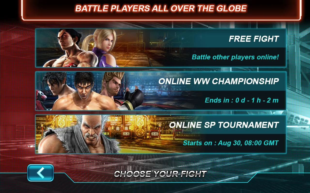 Tekken Card Tournament (CCG) - screenshot