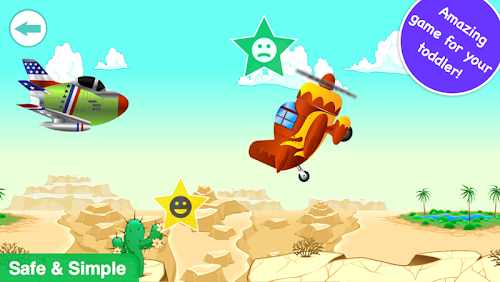 Android application Air race for babies screenshort