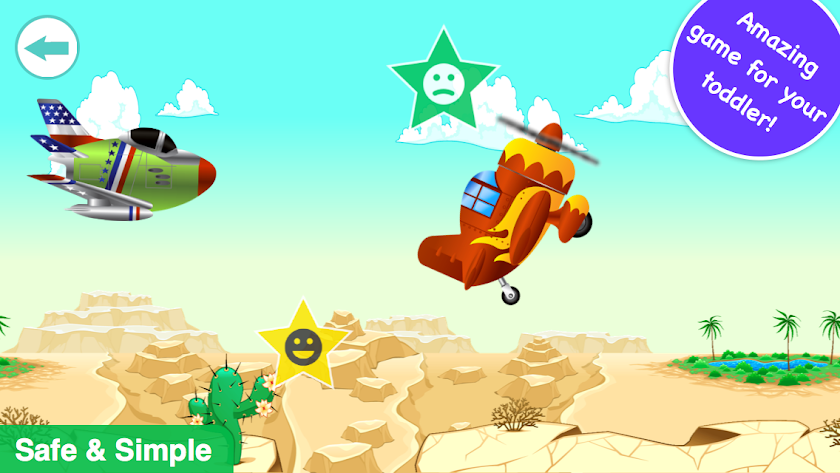 Air race for babies Screen 1